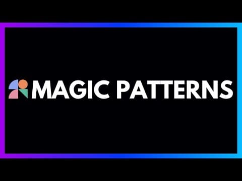 Magic Patterns: Effortless UI Design with AI
