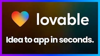 Lovable: The Fastest Way to Build Web Apps with AI?