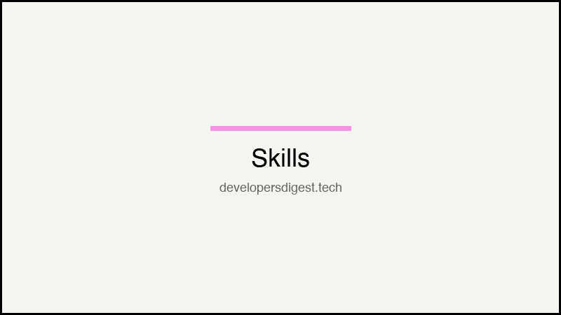 Skill Builder product preview