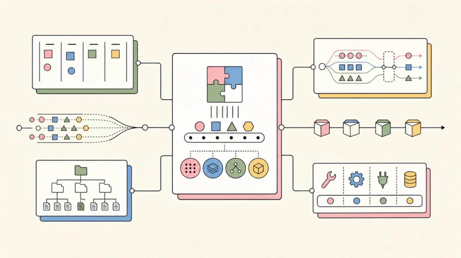 Abstract systems illustration for What I would standardize