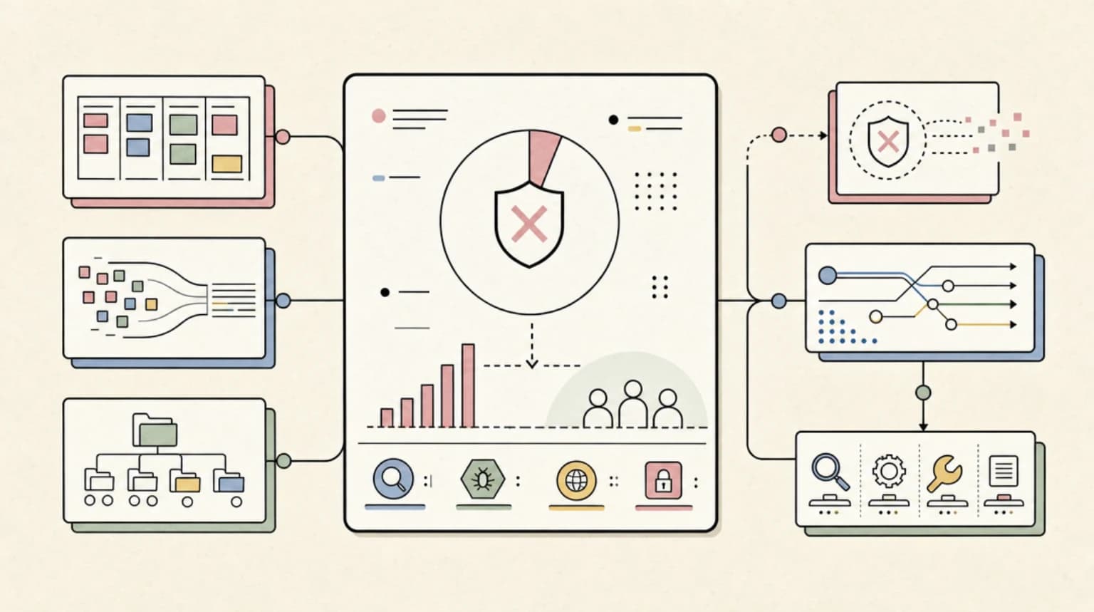 Abstract systems illustration for The Less-Than-5% Claim vs. What Practitioners Are Seeing