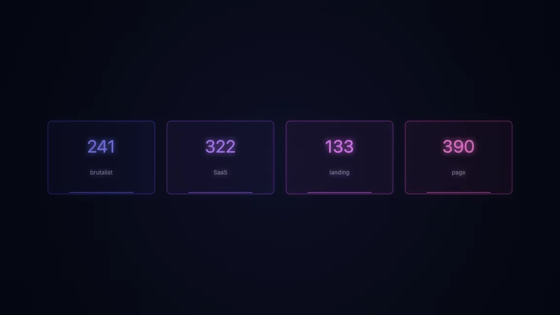 Neo-brutalist SaaS landing page with pricing and FAQ sections