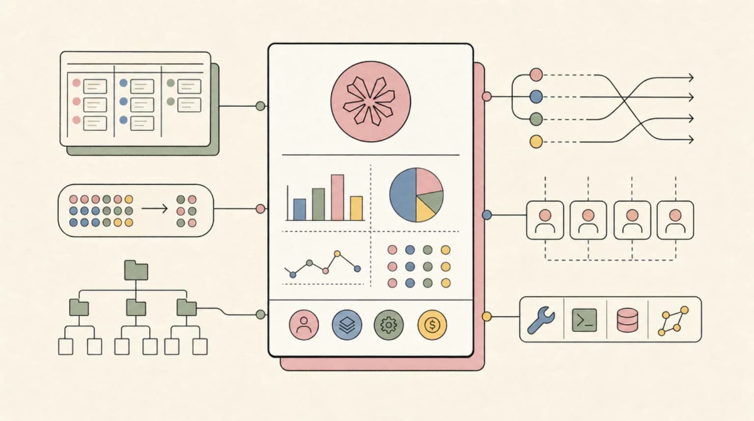 Abstract systems illustration for The Baseline Numbers, Verified