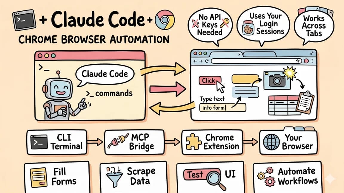 Claude Code + Chrome Browser Automation