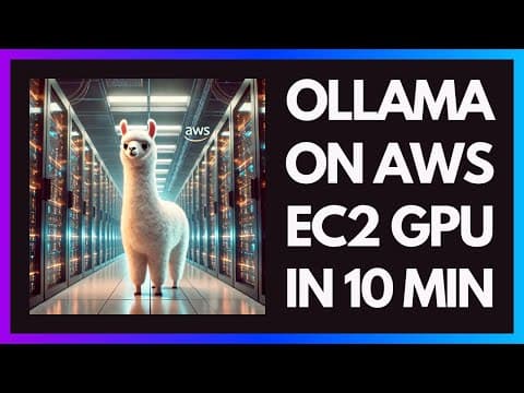 Deploy ANY Open-Source LLM with Ollama on an AWS EC2 + GPU in 10 Min (Llama-3.1, Gemma-2 etc.)