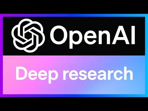 OpenAI's Deep Research Agent in 8 Minutes